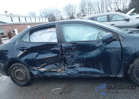 2018 Toyota Corolla Le from USA, damaged, VIN 2T1BURHE9JC090046